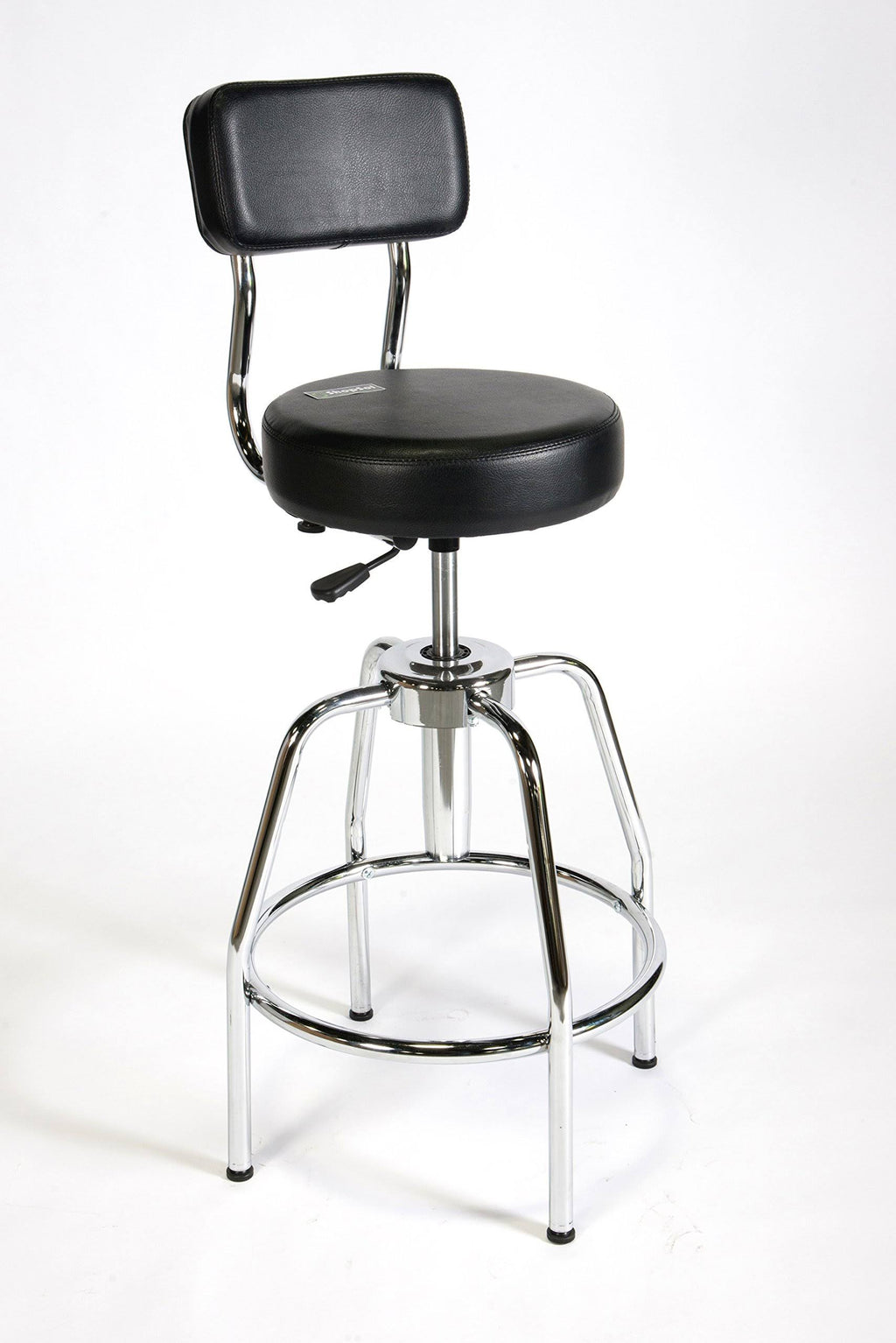 Black Vinyl Heavy-Duty Shop Stool Z616794
