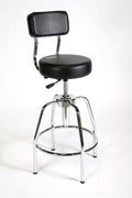 Black Vinyl Heavy-Duty Shop Stool Z616794