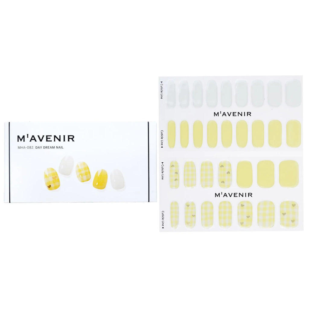 Yellow Pumpkin Nail Sticker 32pcs M437367
