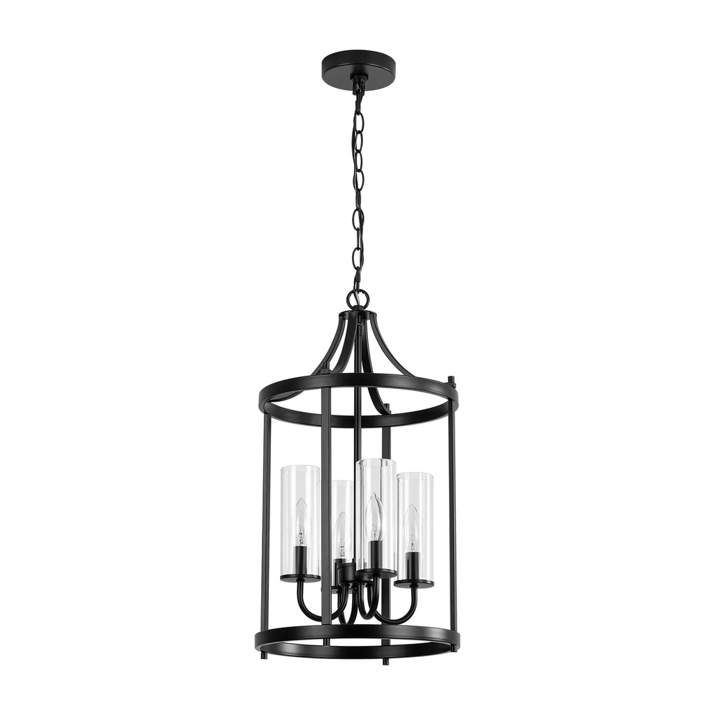 4-Light Rectangle Farmhouse Chandelier U39069