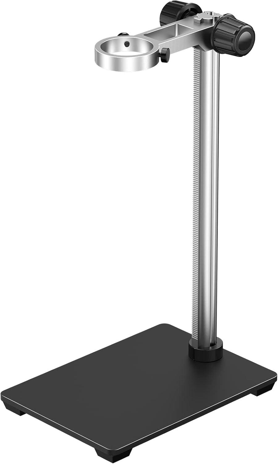 Microscope Base Stand Universal Holder Desktop Support Bracket for Max 1.4 Diameter USB LCD Digital Microscope Magnifier Camera, Aluminum Alloy R6300
