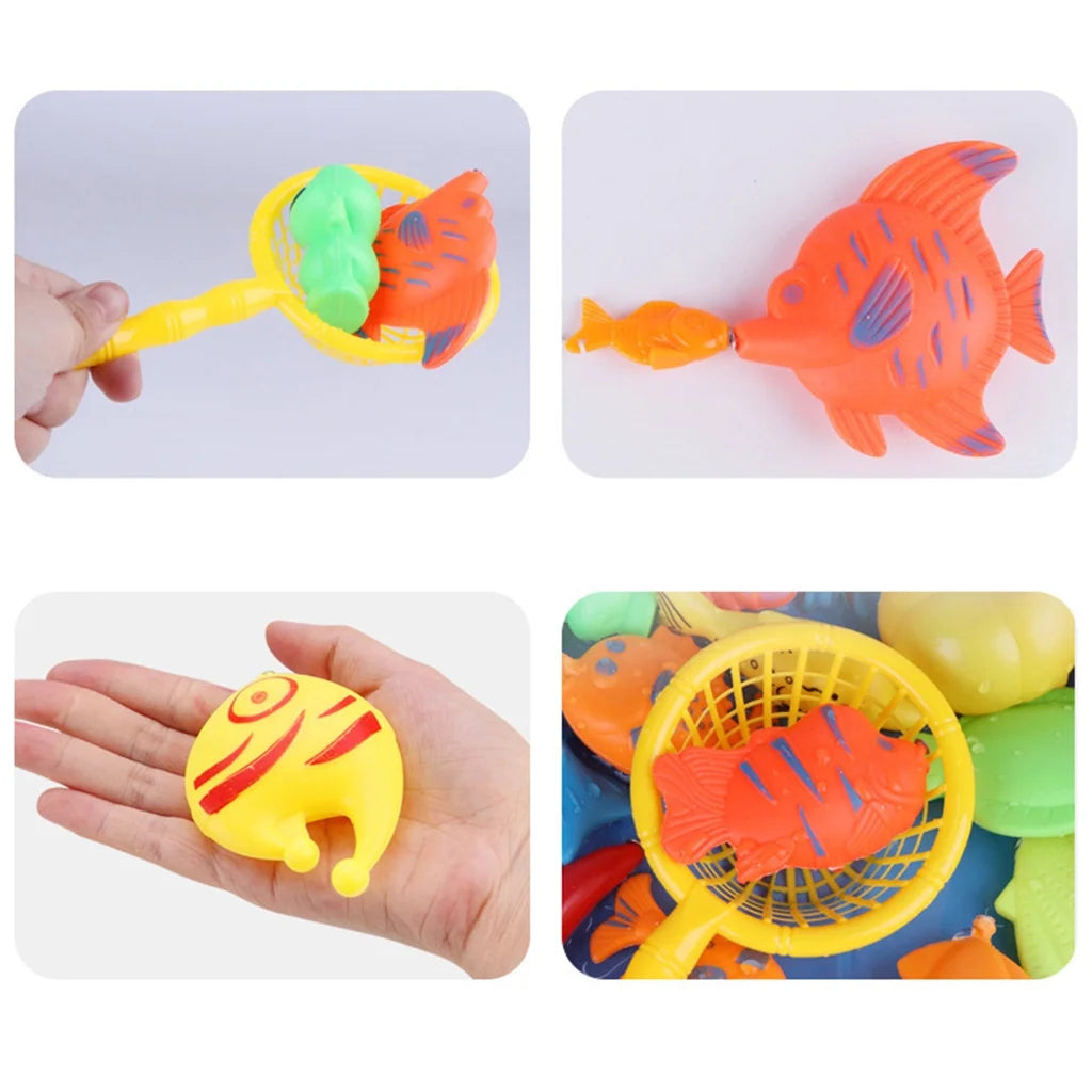 Magnetic Fishing Toys Plastic Fish Rod Set F29908