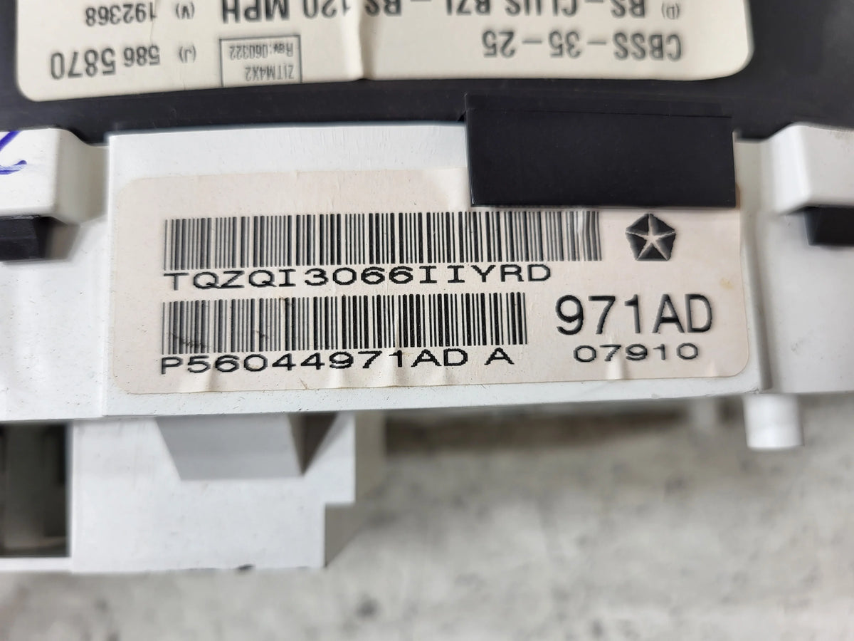 Pre-Owned 2006-2007 Dodge Caravan Speedometer Cluster 112k Miles O106