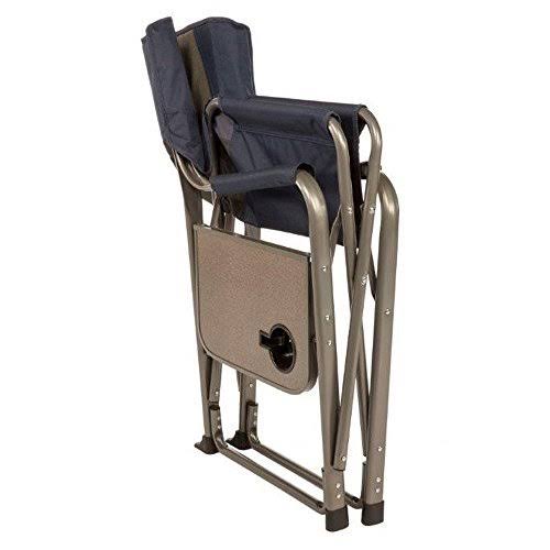 Blue Director Chair with Side Table J388627