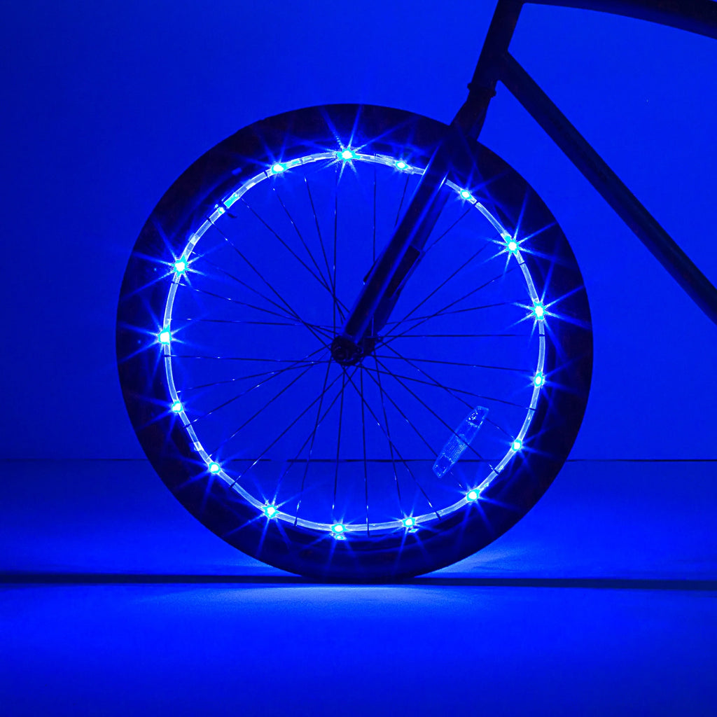 Blue LED Bicycle Wheel Light (2 pack) N230