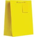 Matte Yellow Gift Bags (120 Pieces) N206