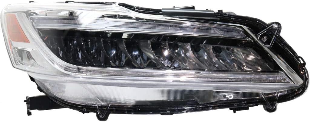 Passenger Side LED Headlight Assembly for Honda Accord Sedan I24211