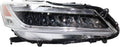 Passenger Side LED Headlight Assembly for Honda Accord Sedan I24211
