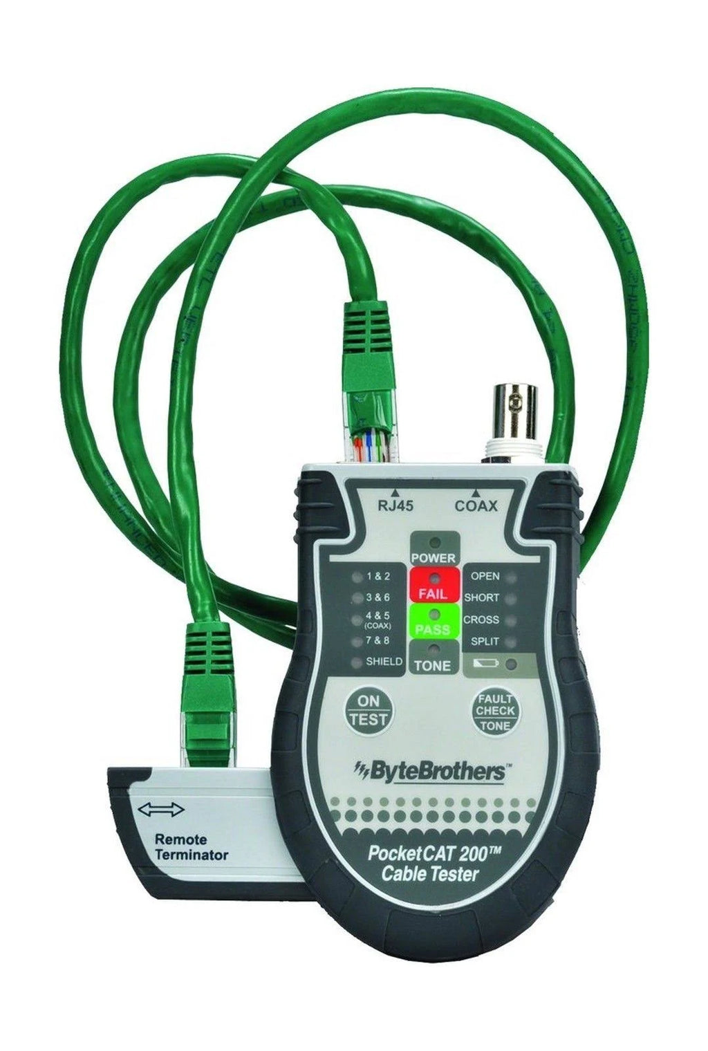 Pocket Cat RJ45 Coax Tester C77027