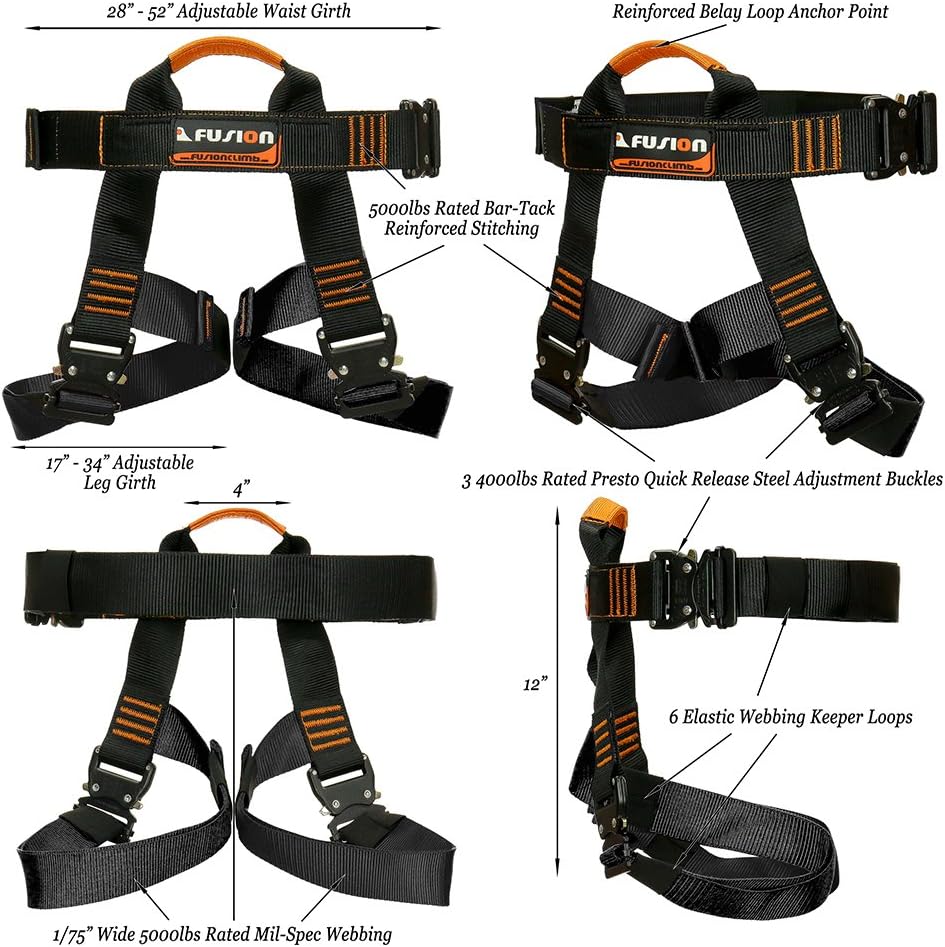 Zip Line Kit Harness/Lanyard Bundle O92149
