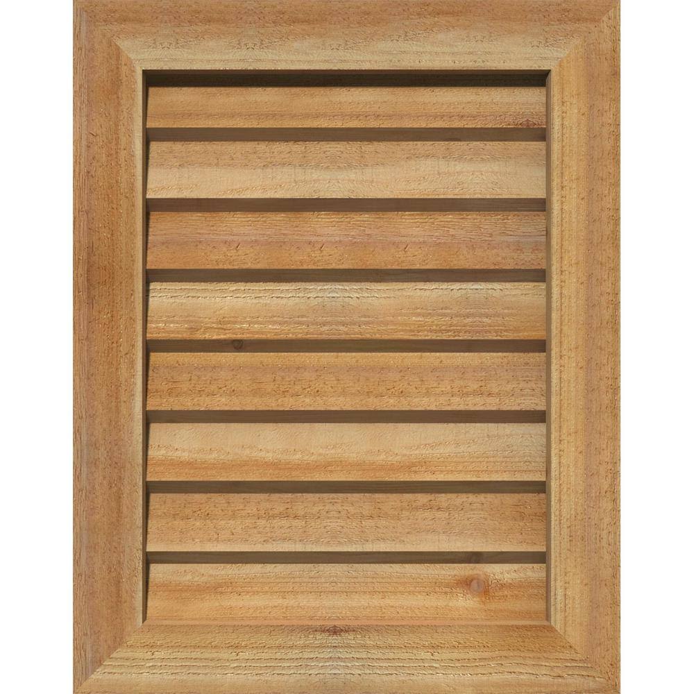 24x22W x 18x22H Vertical Gable Vent X164