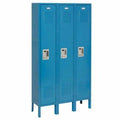 Blue 3 Door Locker Z432