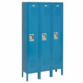 Blue 3 Door Locker Z432