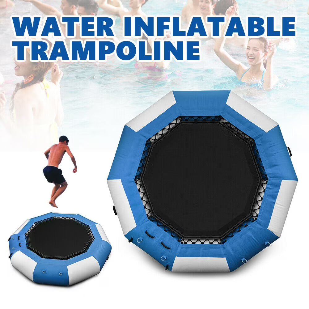 Blue Inflatable Water Trampoline N96307