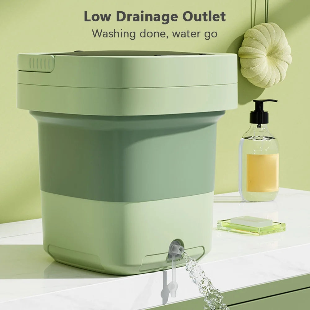 8L Portable Spin Dryer with Drain Hose S6420