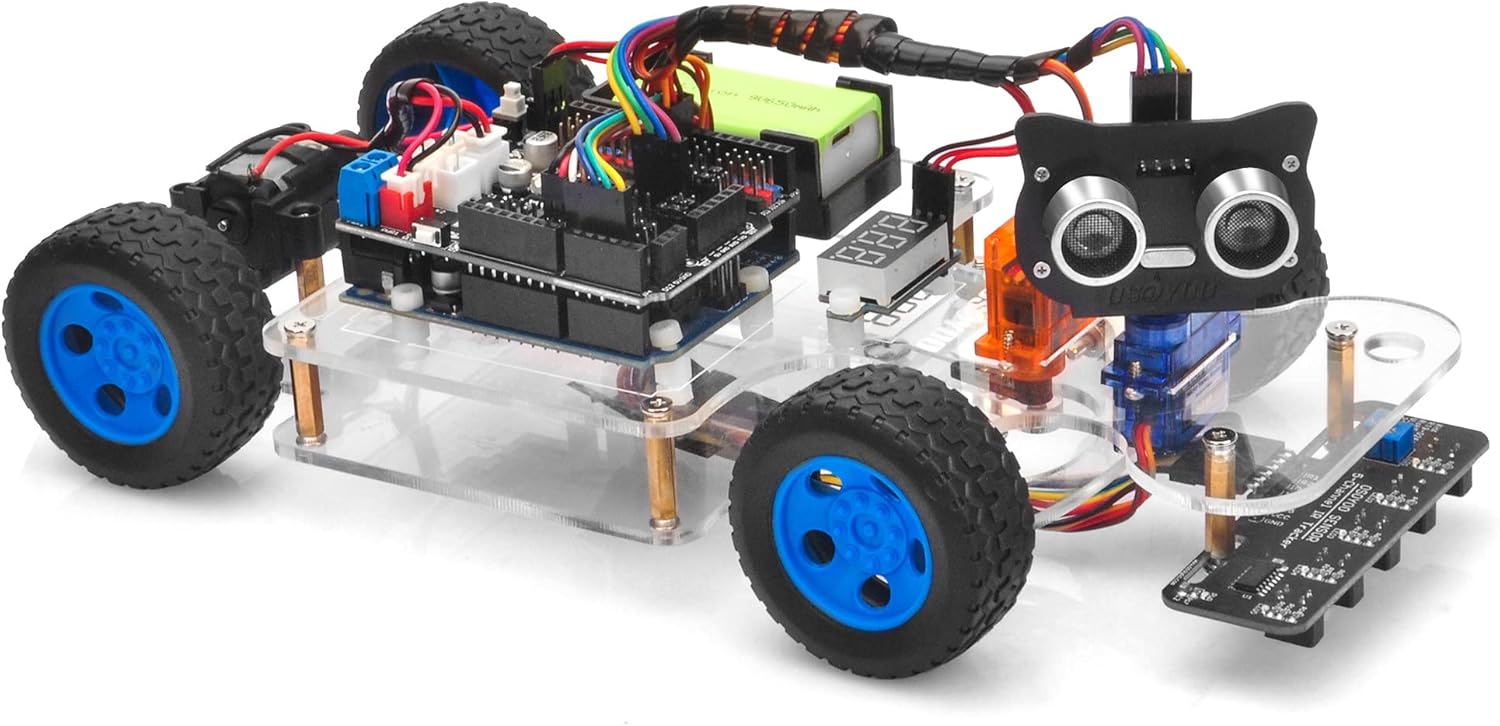 DIY Robot Car Kit with WiFi Bluetooth W674051