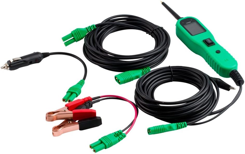 12V-24V Circuit Tester Probe Kit with LED Flashlight T25258
