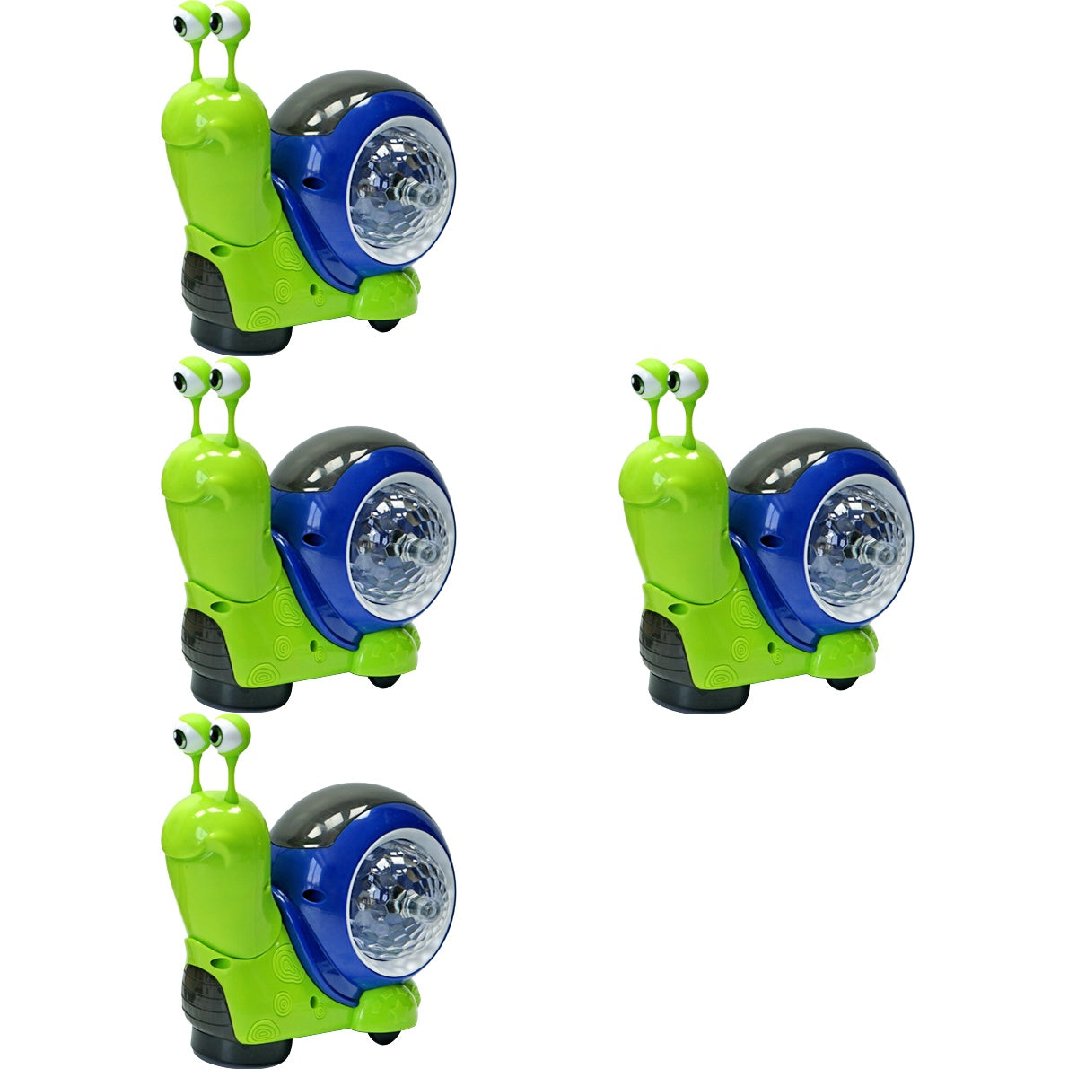 4 PCS Wagging Nodding Snail Baby Toys Bath Tummy Time Crab Infant Q4859
