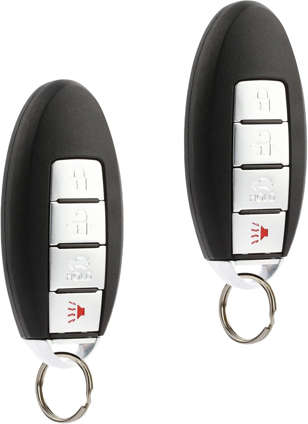 Car Smart Key Fob Keyless Entry Remote Set of 2 Q3445