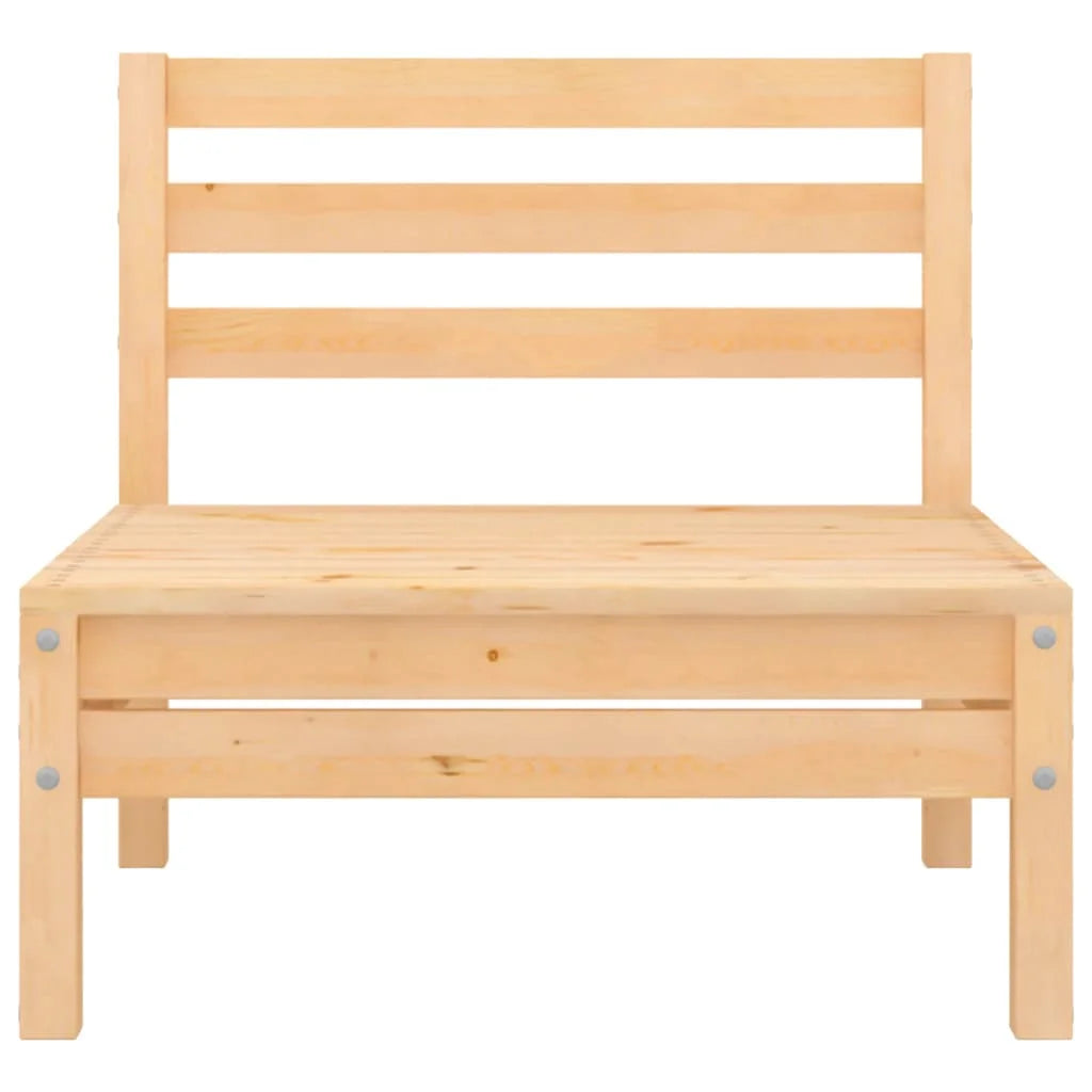 Patio 2-Seater Sofa Solid Pinewood D331986