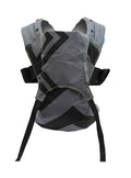 2 in 1 Baby Carrier Charcoal Grey Black Zigzag Q341235