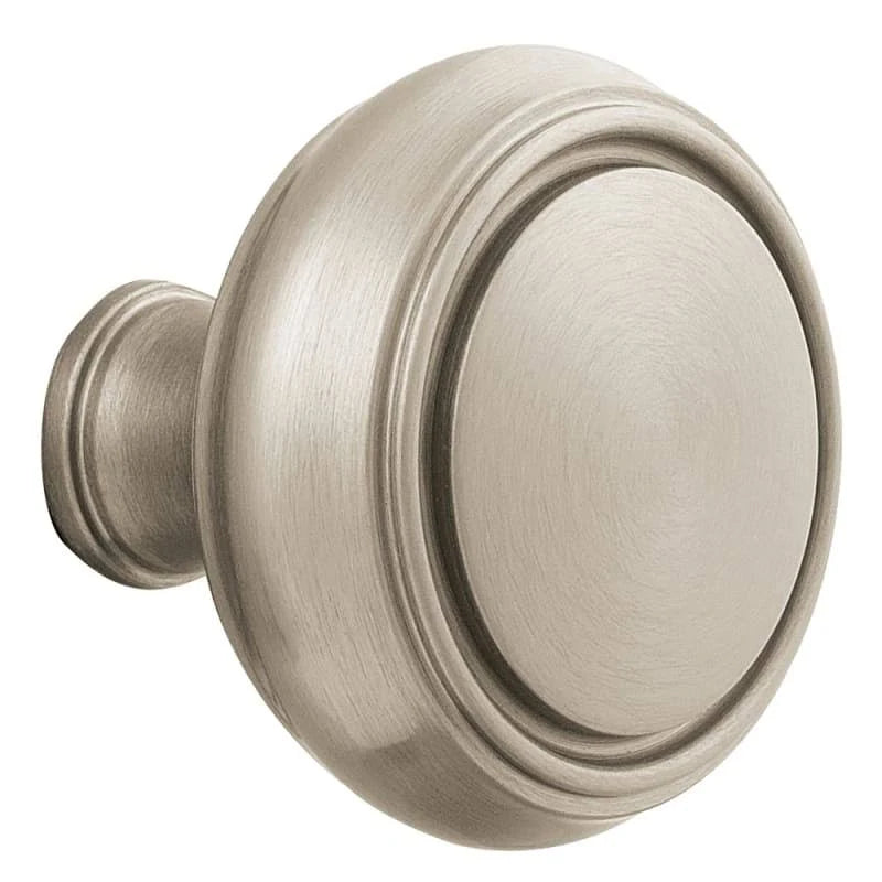 Satin Nickel Individual Estate Knob Without Rosettes H1341