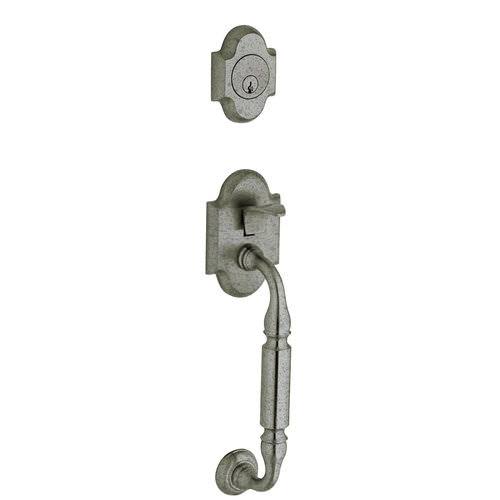 Venetian Bronze Sectional Handleset with Colonial Knob I83956