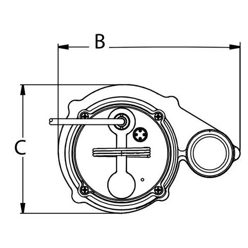 Manual Effluent Pump with 30 ft Cord T532