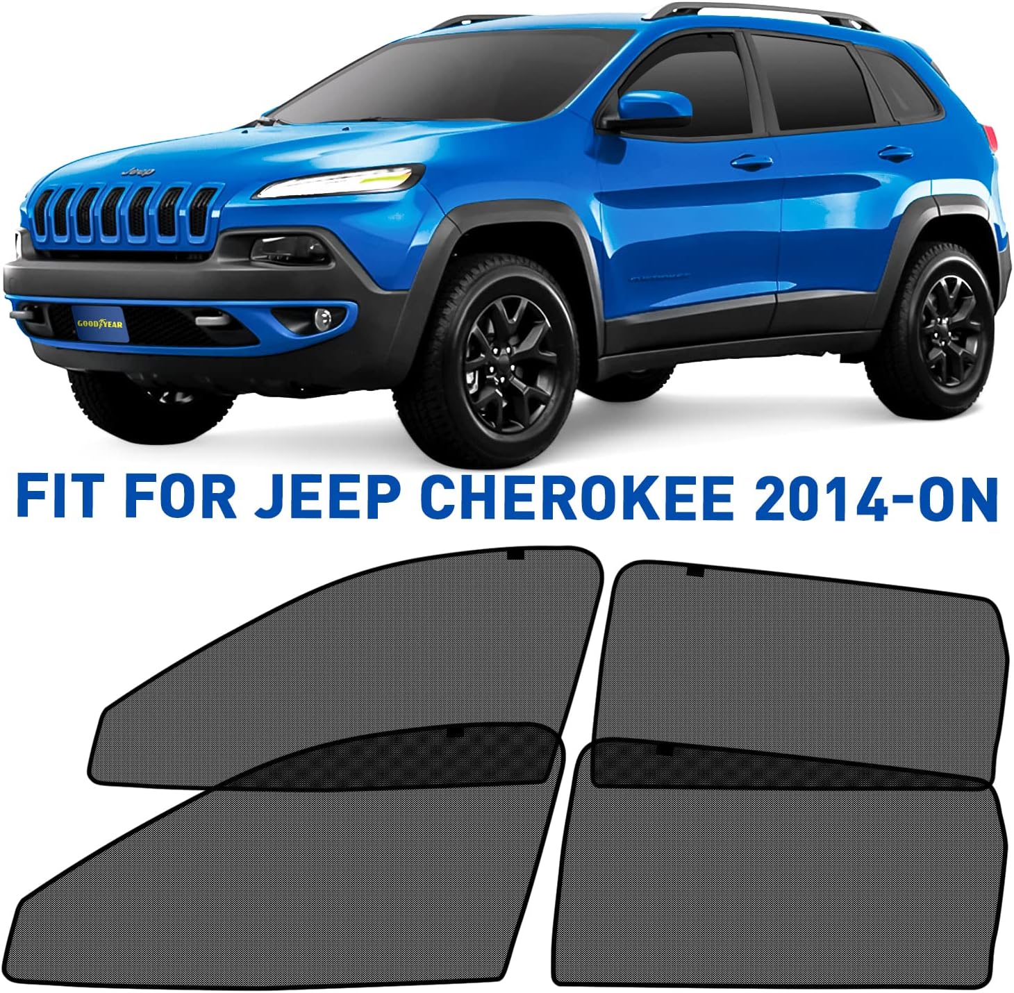 Magnetic Car Window Sunshade 4pcs R29557