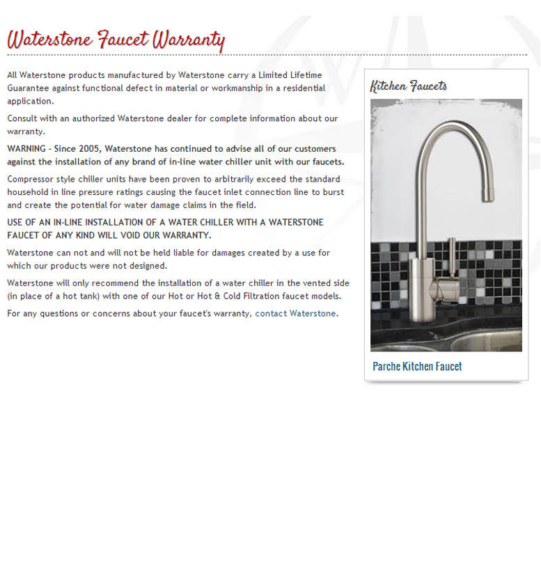 Satin Gold Hot Only Filtration Faucet J766795