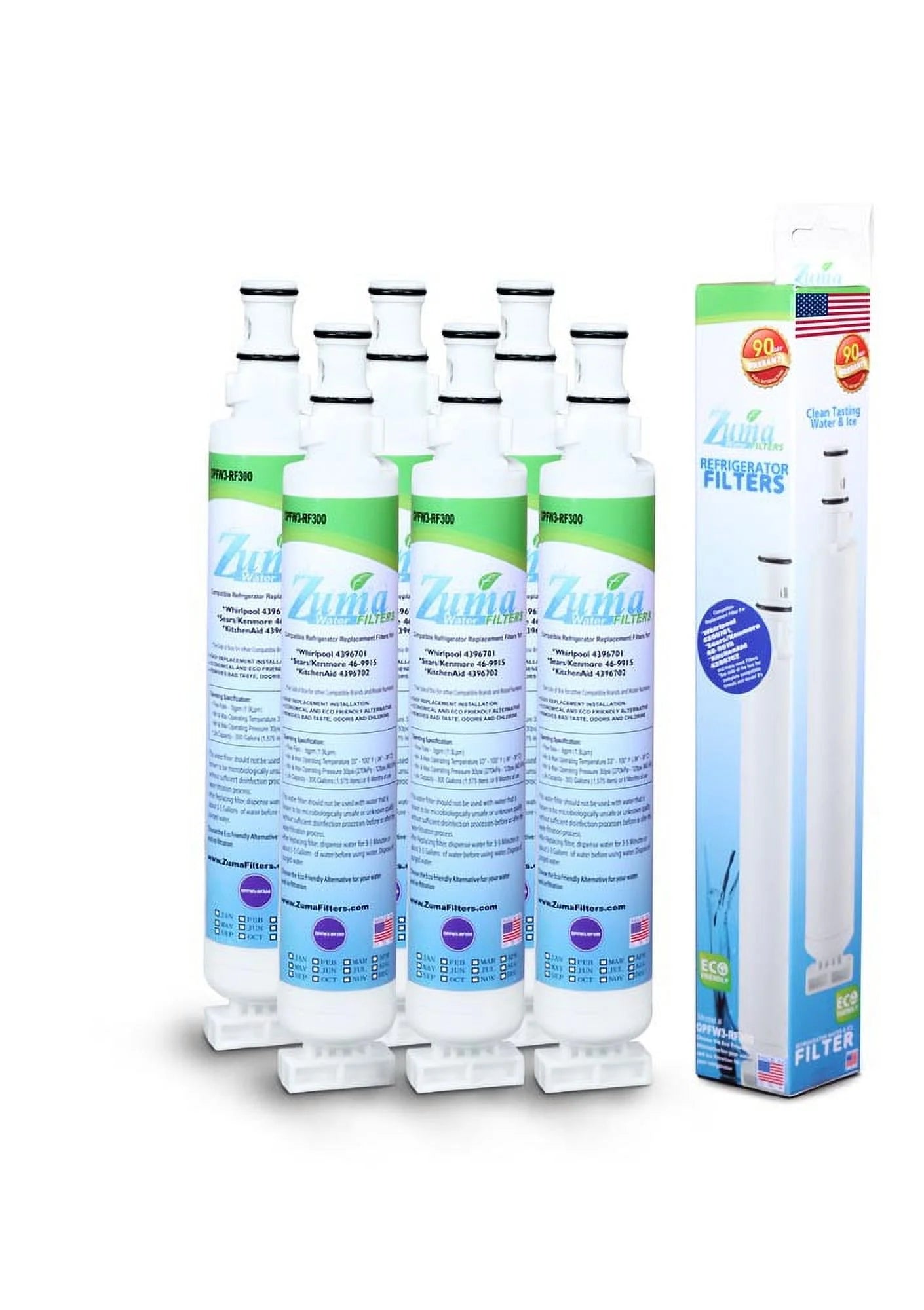 Water and Ice Filter 6 Pack F84381