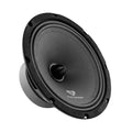 Pair of Black 8" 140 Watts 4-Ohm Mid-Range Speakers With Bullet W181007