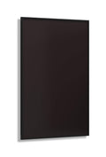 Black 600-Watt Infrared Electric Panel Heater S4327