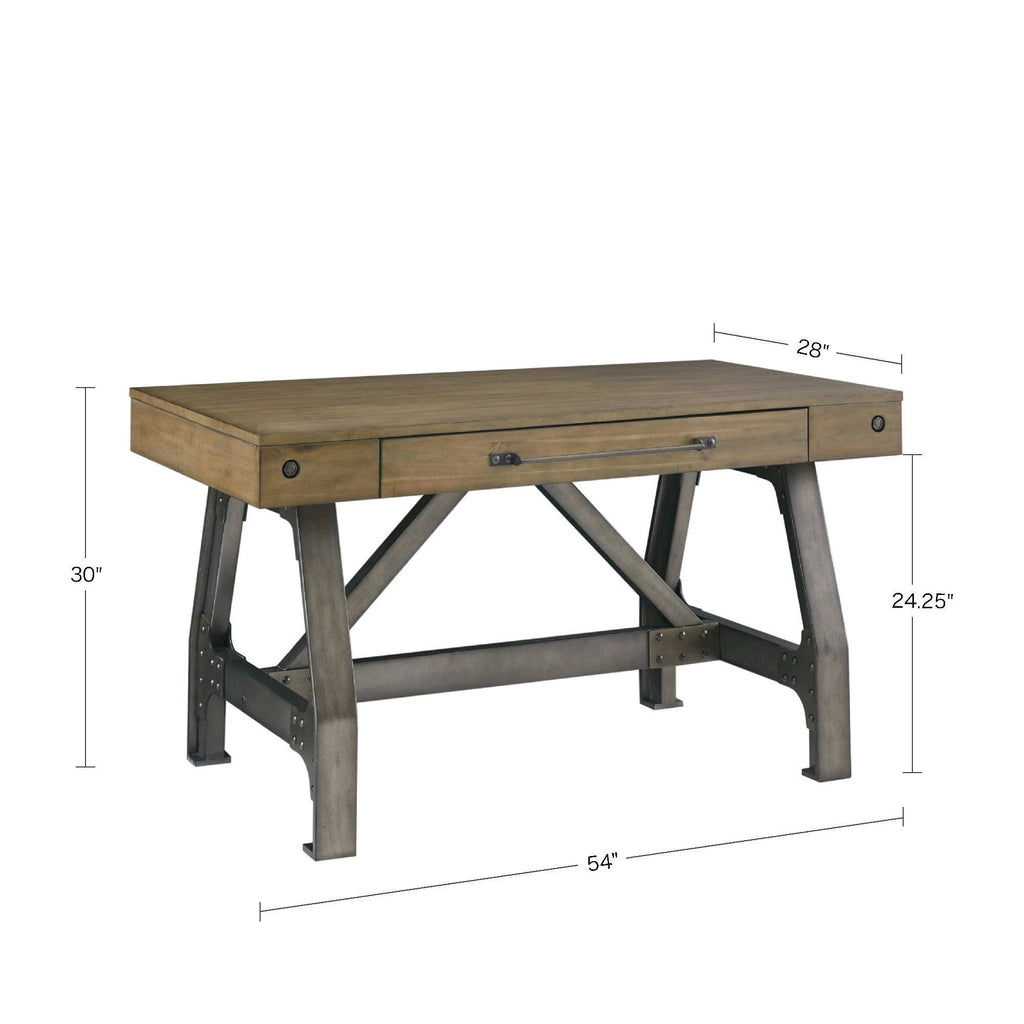 Amber/Graphite Desk I7855