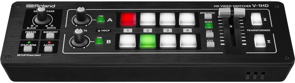 Portable 4 x HDMI Input Switcher with USB Capture & Headphones Bundle D44794