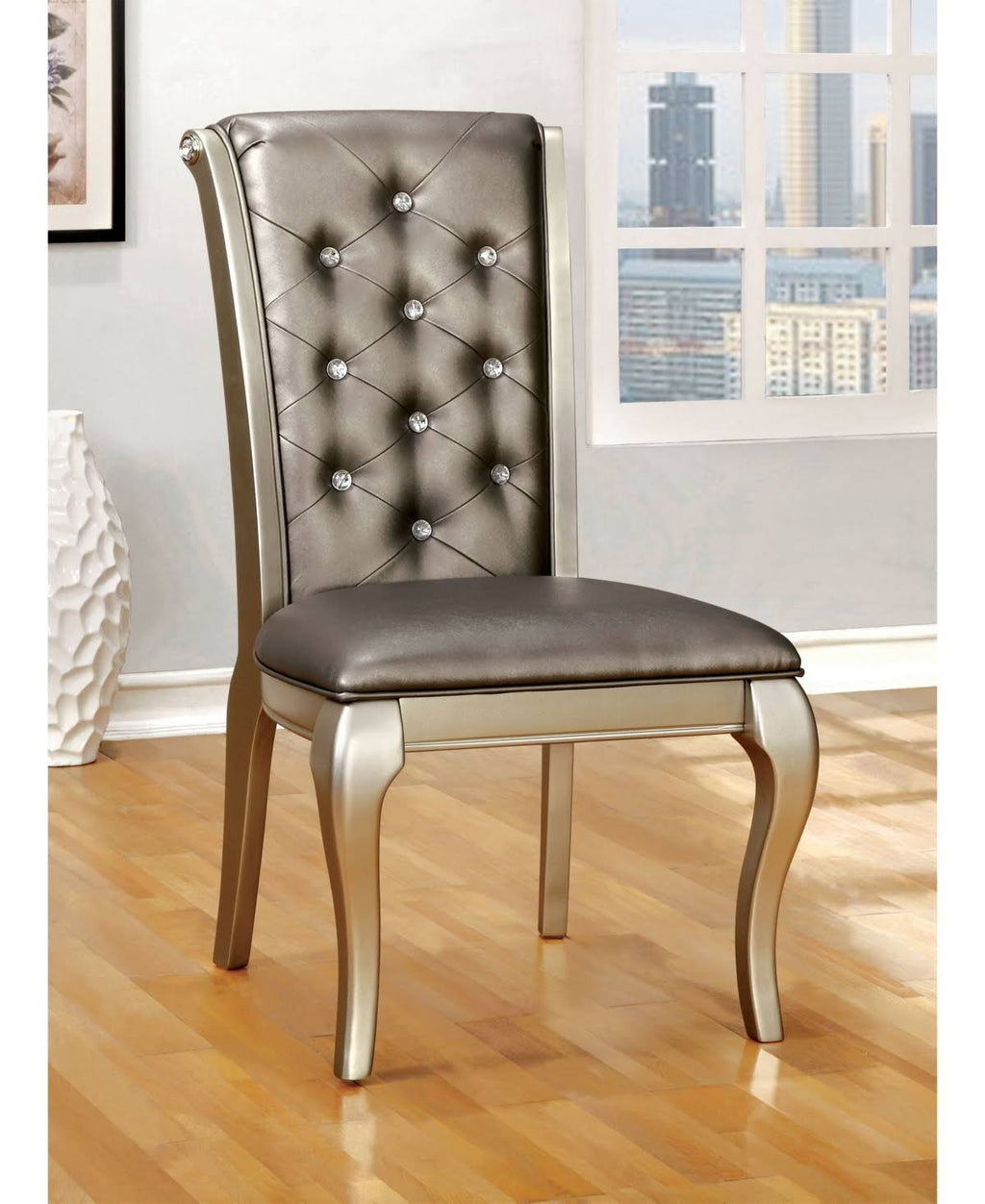 Grey Side Chair (Set of 2) M555112