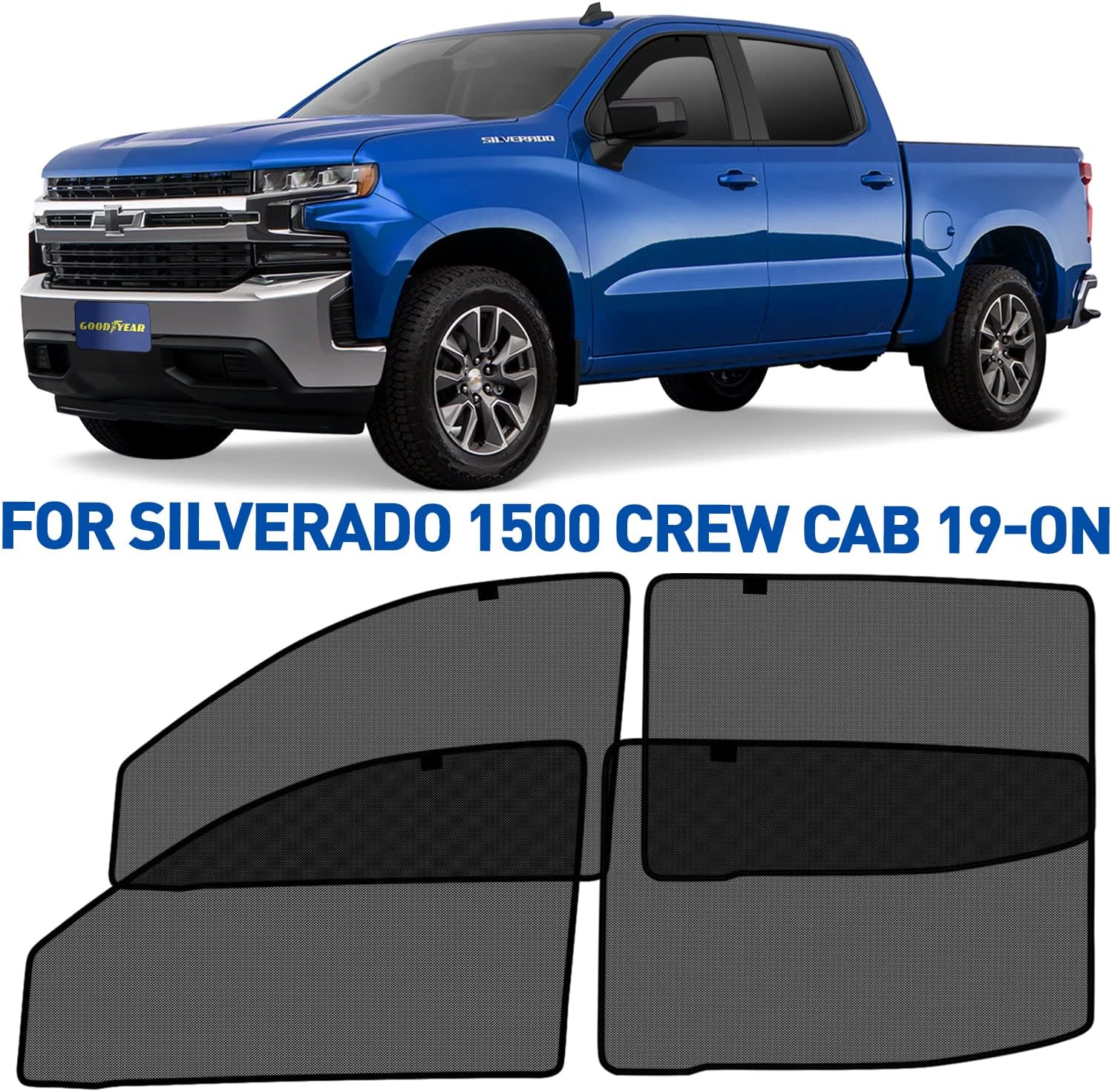 Magnetic Car Window Sunshade 4pcs R29557
