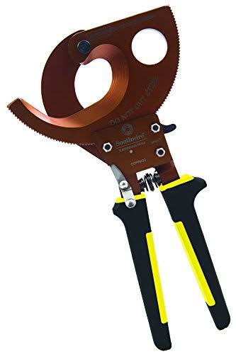 Ratcheting Cable Cutters with Comfort Grip Handles W369