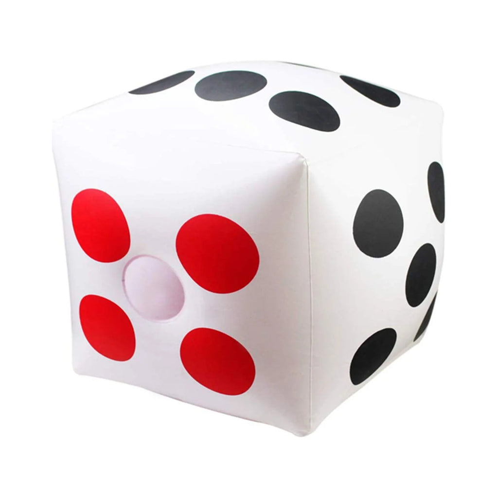 Red and Black 13 Inch Inflatable Dice Set O135924