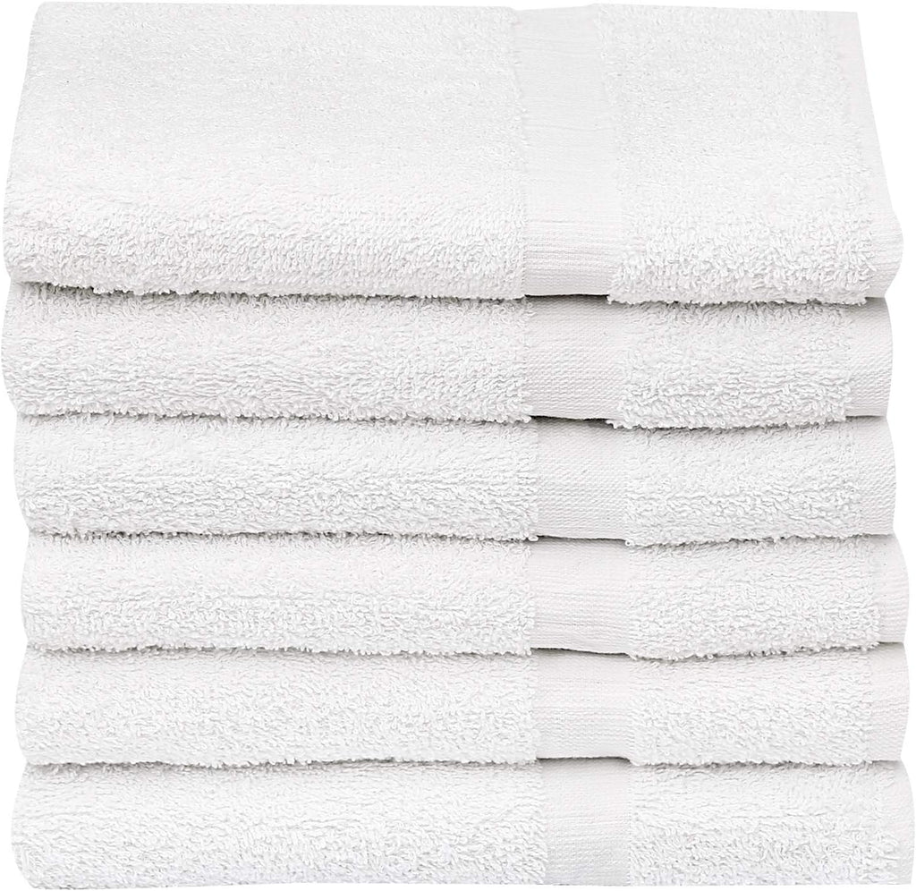 36 White Economy Bath Towel 24x50 Inches, 1 Dozen N69704