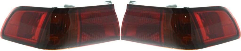 Tail Light Assembly Pair for Toyota Camry 1997 1998 1999 Outer P572199