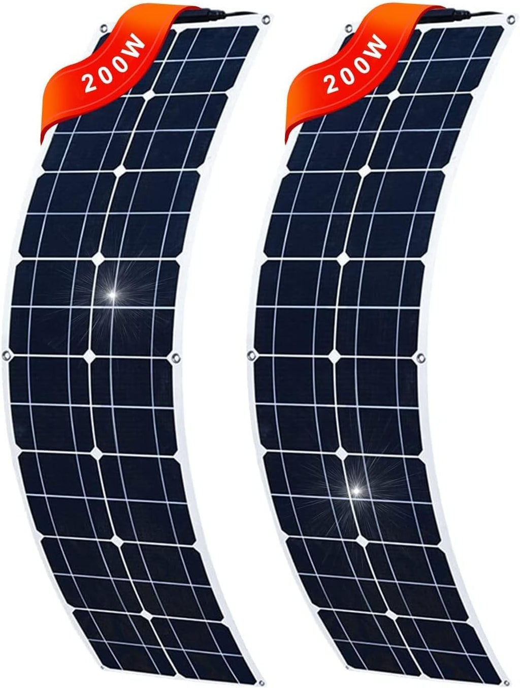 800W Flexible Monocrystalline Solar Panel Kit with 40A Controller H312