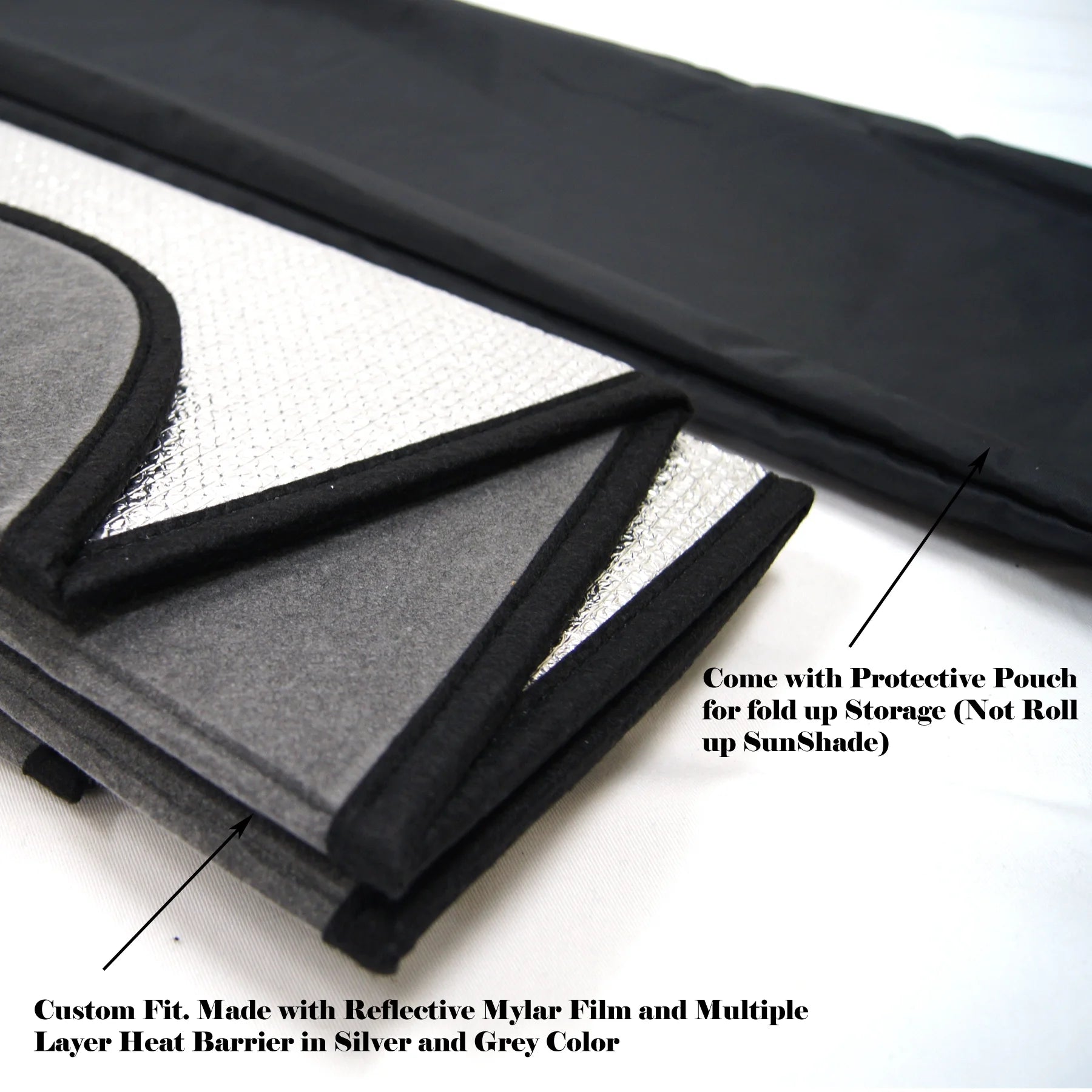 Custom Fit Windshield Sun Shade for Ford Edge L1896