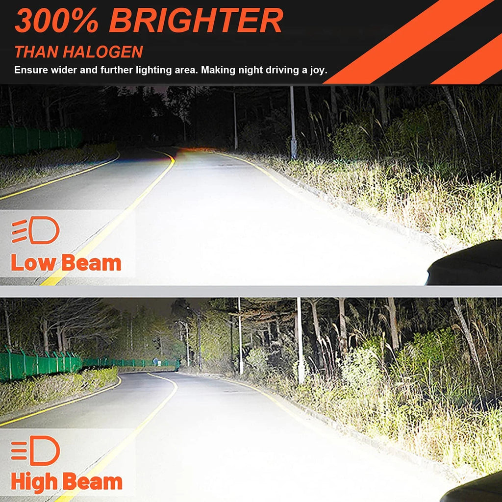 H9 High Beam H11 Low Beam Bulbs 4pcs I782061