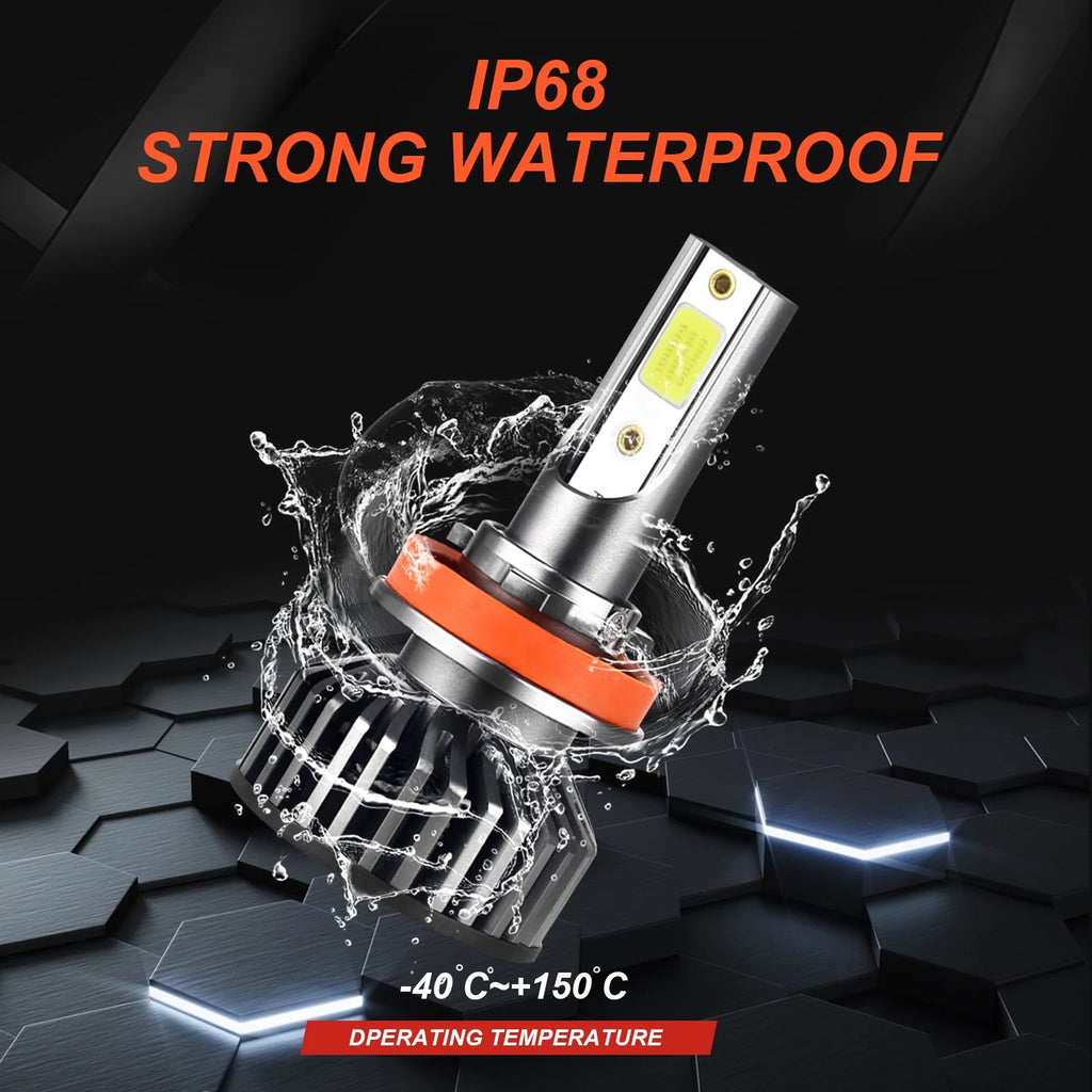 H9 High Beam H11 Low Beam Bulbs 4pcs I782061