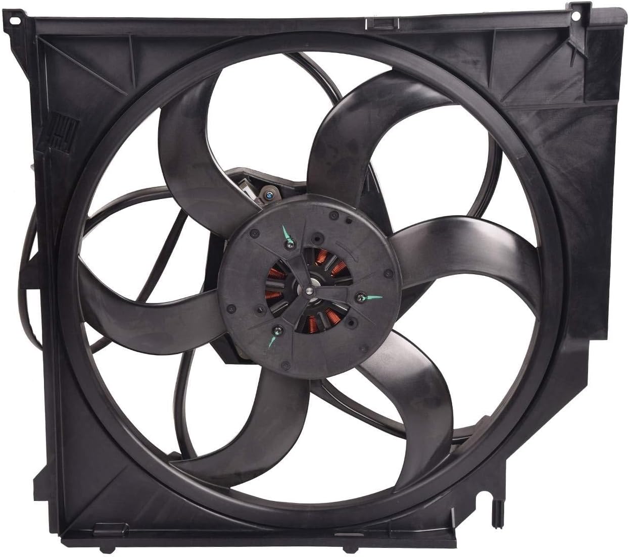Electric Cooling Fan Assembly for BMW X3 2004-2010 3.0L W5658