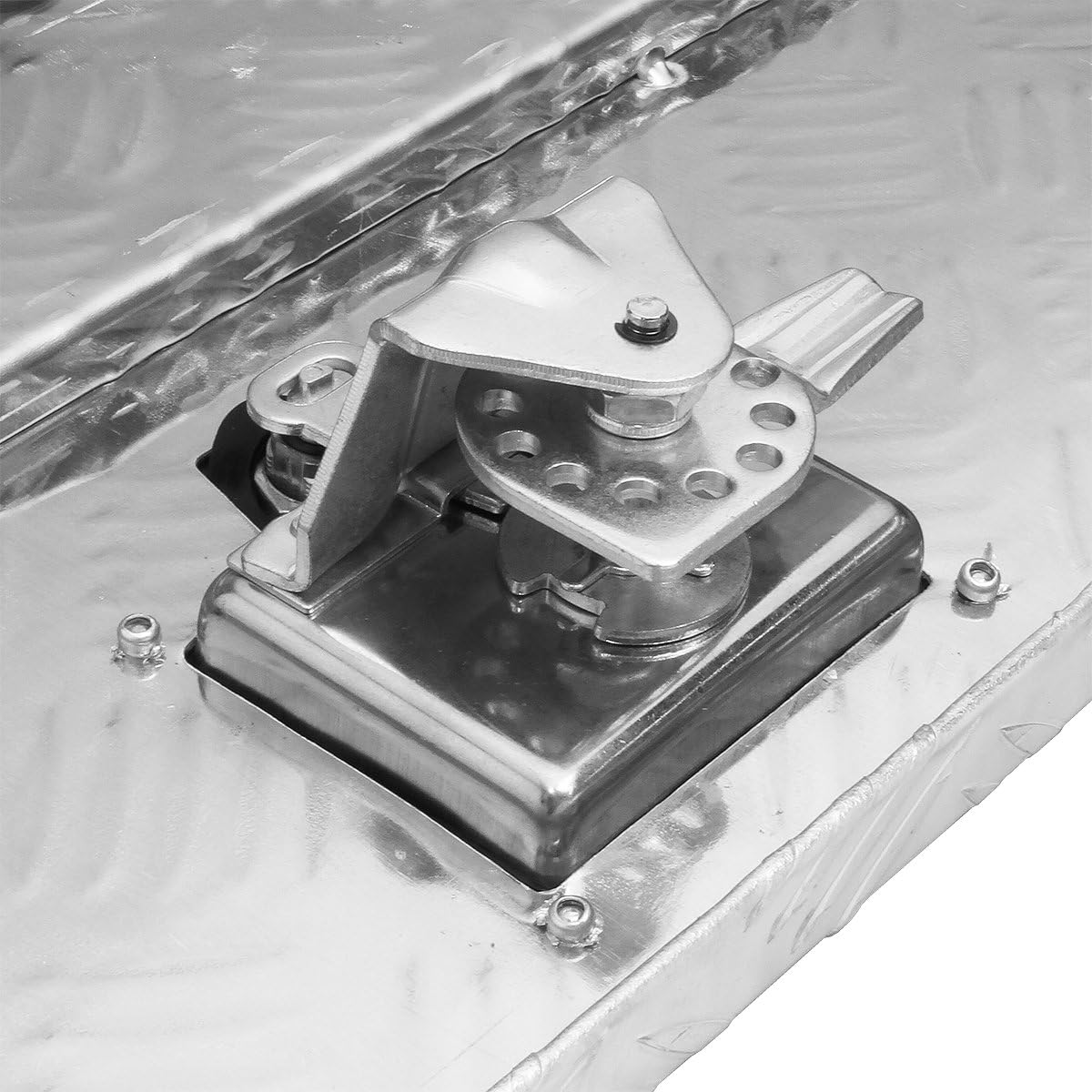 36-Inch Aluminum Truck Underbody Flatbox Pickup Tool Box Storage Lock with Keys J6110