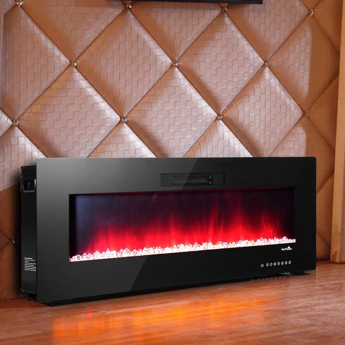 Recessed Wall Mounted Electric Fireplace U341693