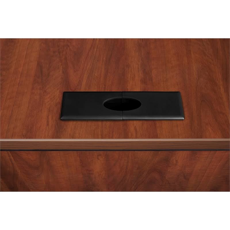 Cherry Single Pedestal U-Desk K367268