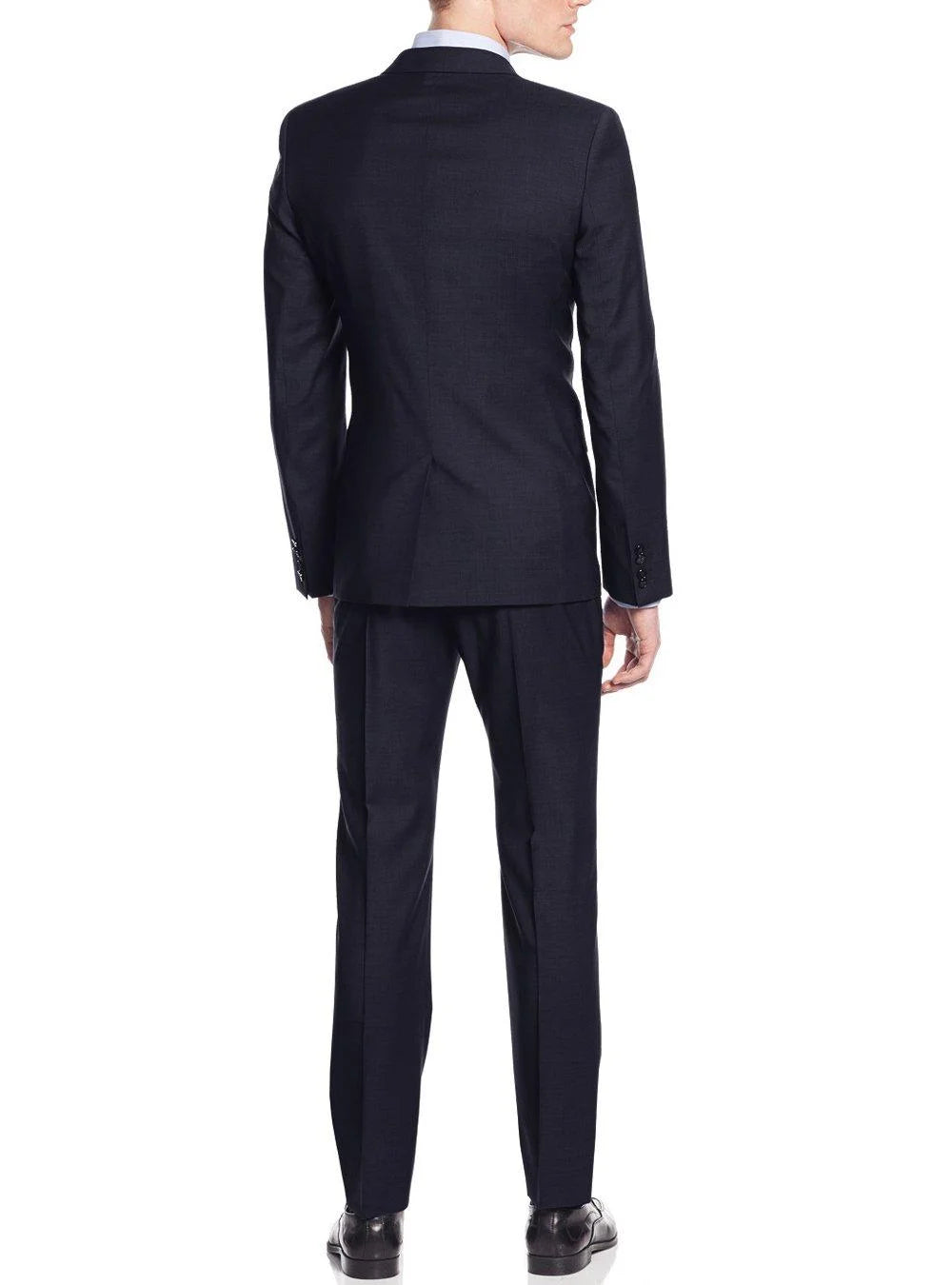 Navy Men's Two Button 2 Piece Suit Jacket B43849